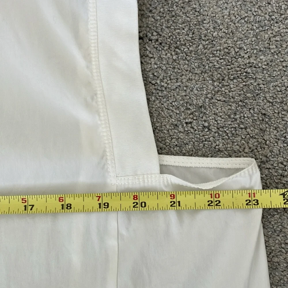 Lafayette 148 White Sleeveless Split-neck Top size XXL - Picture 6 of 11